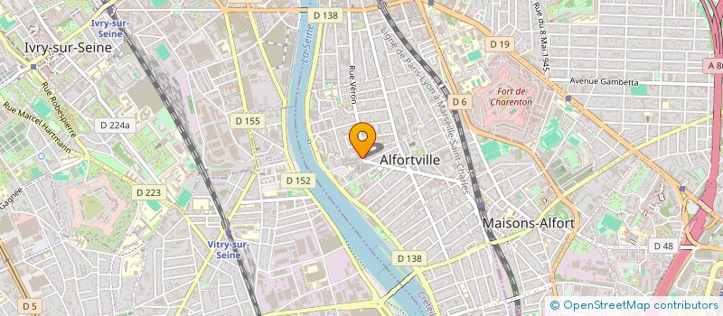 localisation de l'entreprise MKLINK à ALFORTVILLE
