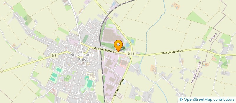 localisation de l'entreprise MKLL à NEUVILLE-AUX-BOIS