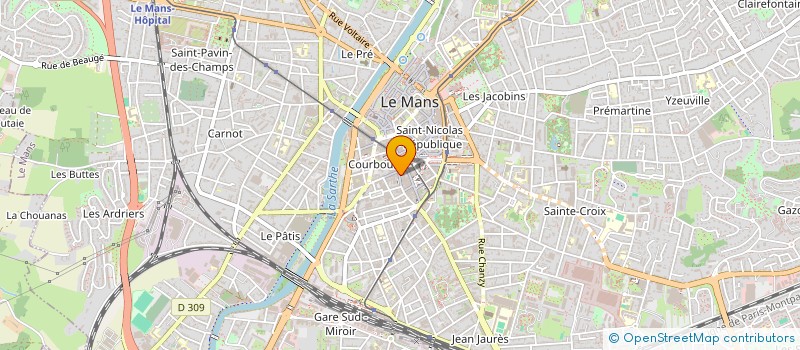 localisation de l'entreprise MKM  LE MANS