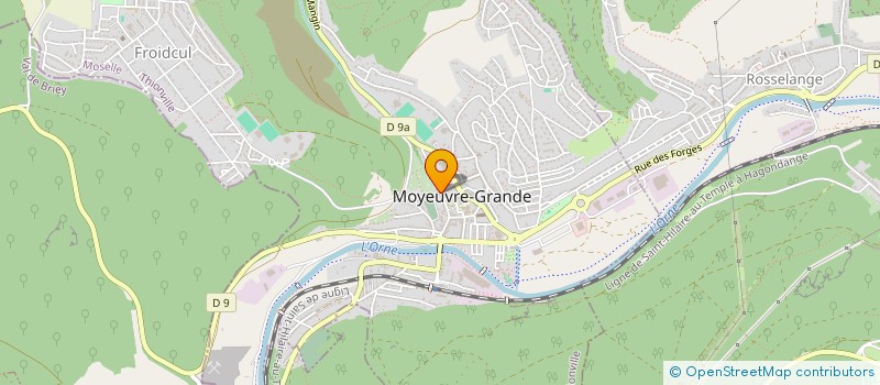 localisation de l'entreprise MKM LUX CONSTRUCTION  MOYEUVRE-GRANDE