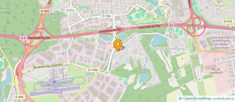 localisation de l'entreprise MKM SANTE  LE PLESSIS-TREVISE