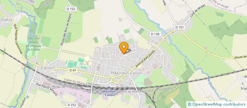 localisation de l'entreprise MKMV  MEZIDON VALLEE D'AUGE