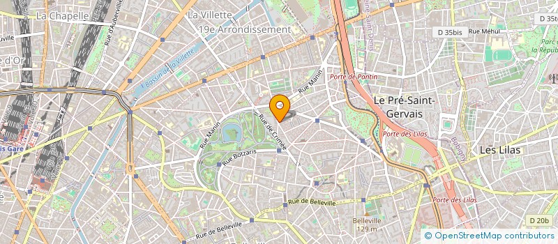 localisation de l'entreprise MKNF  PARIS