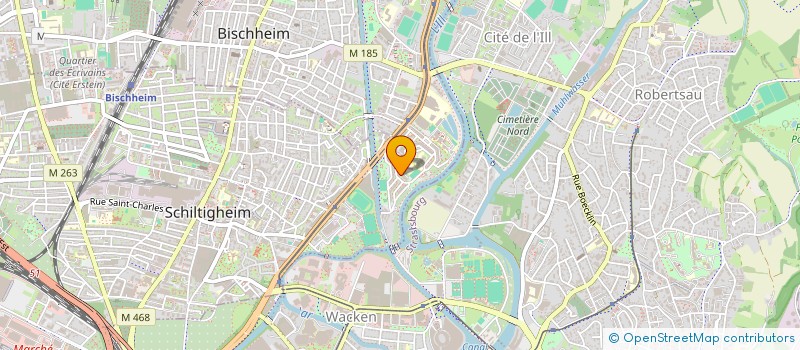localisation de l'entreprise MKNZ à STRASBOURG