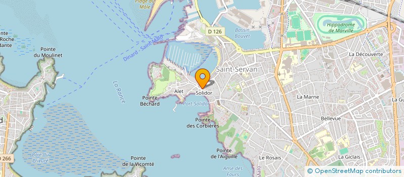 localisation de l'entreprise MKO  SAINT-MALO