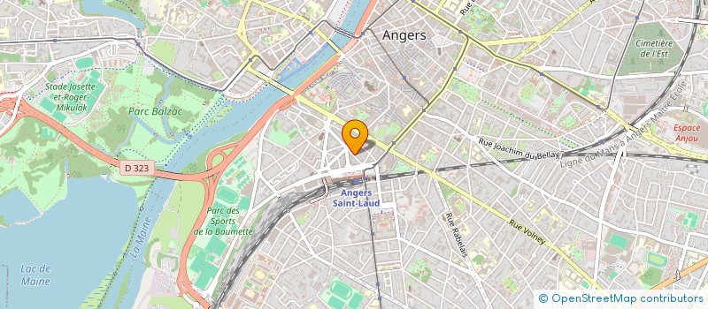 localisation de l'entreprise MKO à ANGERS