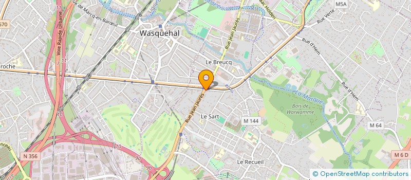 localisation de l'entreprise MKP  VILLENEUVE-D'ASCQ