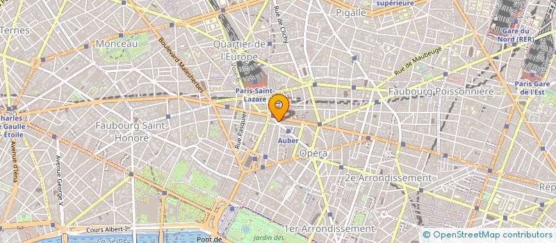 localisation de l'entreprise MKP PARTNERS  PARIS 09