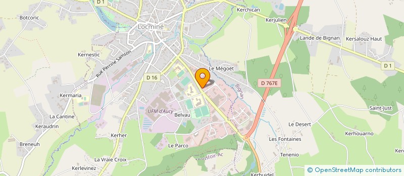 localisation de l'entreprise MKR à LOCMINE