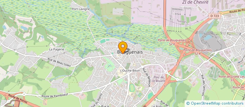 localisation de l'entreprise MKR BOUGUENAIS à BOUGUENAIS