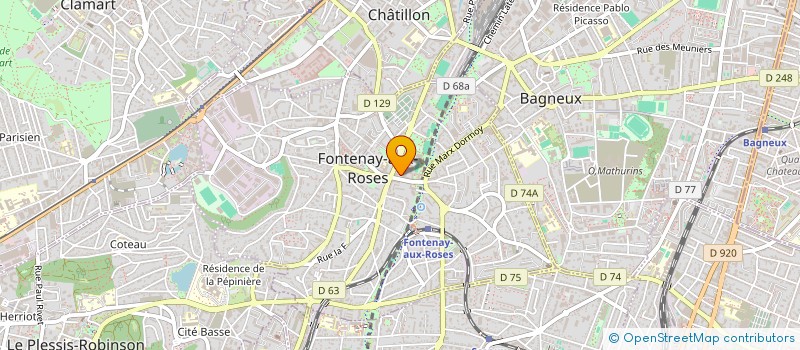 localisation de l'entreprise MKR CONSULTING à FONTENAY-AUX-ROSES
