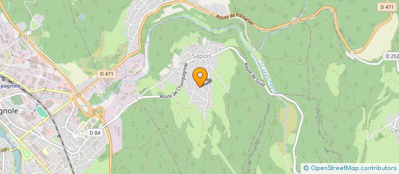 localisation de l'entreprise MKRA  SAPOIS