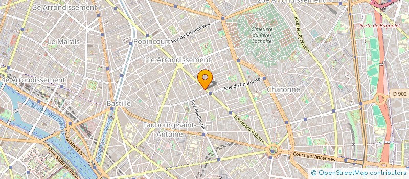 localisation de l'entreprise MKS  PARIS