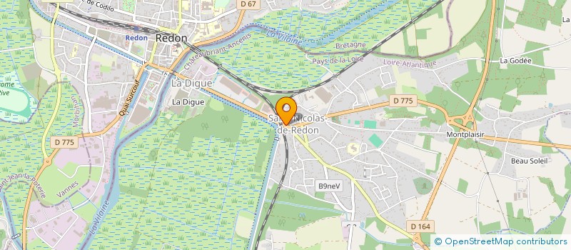 localisation de l'entreprise MKS  SAINT-NICOLAS-DE-REDON