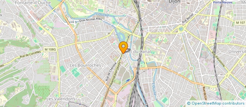 localisation de l'entreprise MKS BARBER à DIJON