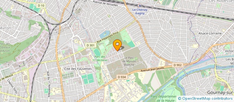 localisation de l'entreprise MKS IT à NEUILLY-SUR-MARNE