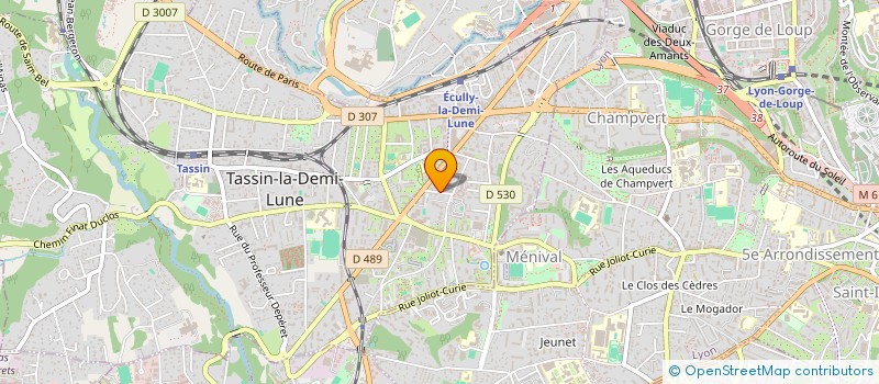 localisation de l'entreprise MKS MEDIAS à TASSIN-LA-DEMI-LUNE