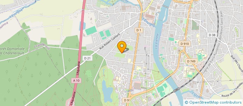 localisation de l'entreprise MKS SOLUTIONS  POITIERS