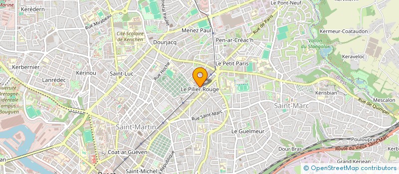 localisation de l'entreprise MKT  BREST