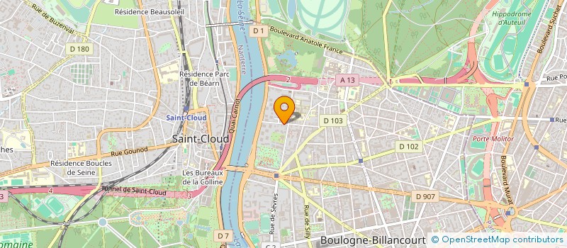 localisation de l'entreprise MKT EVENT à BOULOGNE-BILLANCOURT