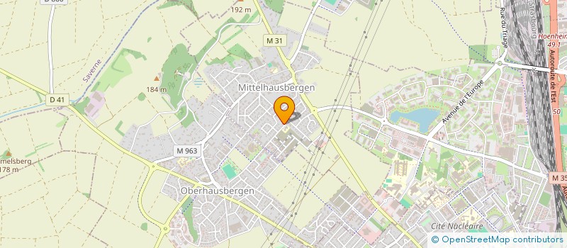 localisation de l'entreprise MKU CHIMIE FRANCE à MITTELHAUSBERGEN