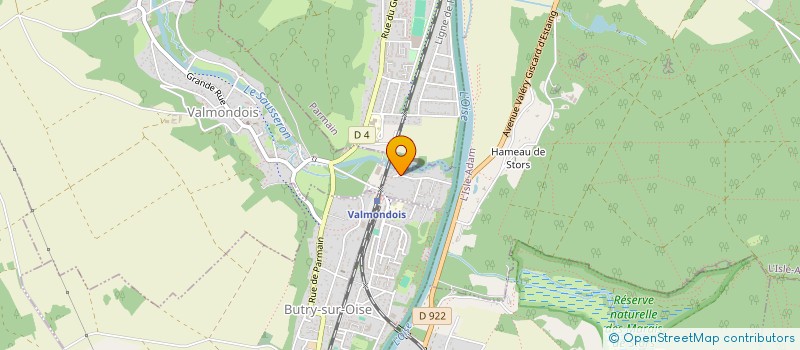 localisation de l'entreprise MKVA  VALMONDOIS