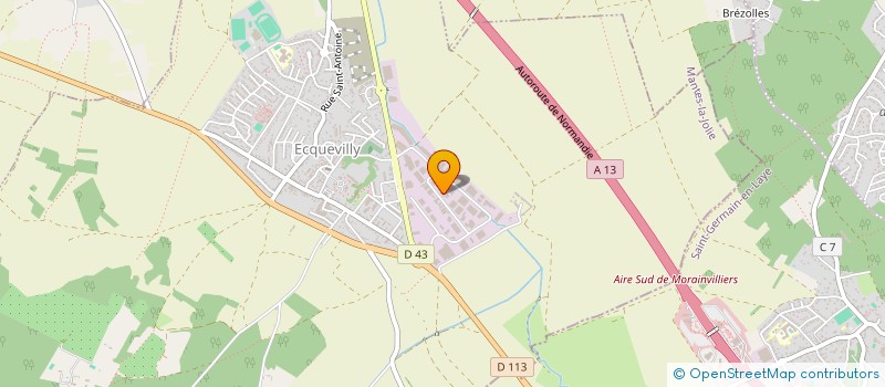 localisation de l'entreprise MKVH DISTRIBUTION  ECQUEVILLY