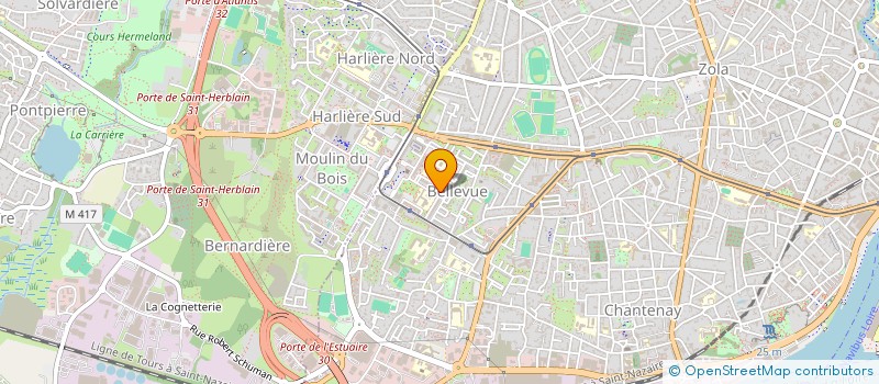 localisation de l'entreprise MKY SERVICES à NANTES