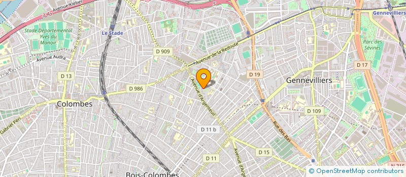 localisation de l'entreprise MKZ à ASNIERES-SUR-SEINE