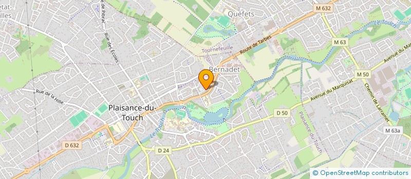 localisation de l'entreprise ML 23  PLAISANCE-DU-TOUCH