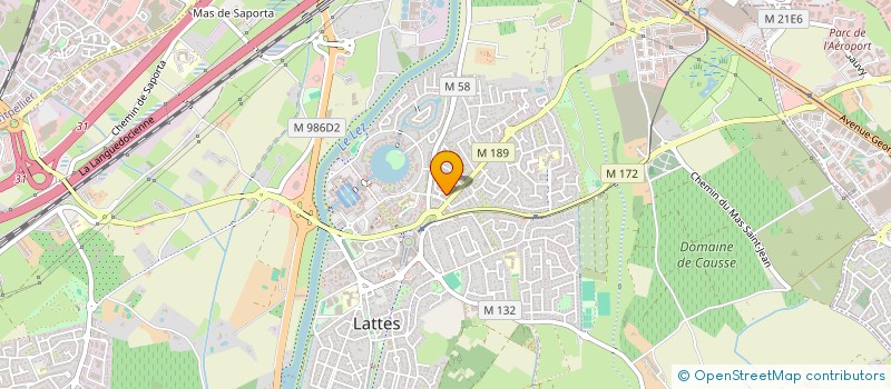 localisation de l'entreprise ML-34 à LATTES