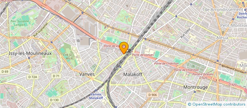 localisation de l'entreprise ML à VANVES