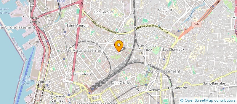 localisation de l'entreprise ML à MARSEILLE