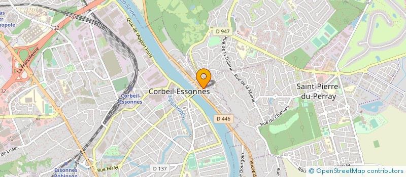 localisation de l'entreprise ML à CORBEIL-ESSONNES