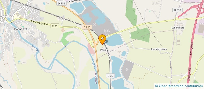 localisation de l'entreprise ML à MONTAUT