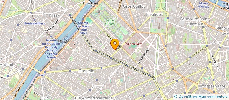 localisation de l'entreprise ML  PARIS