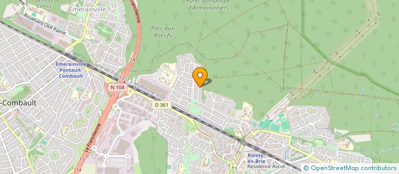 localisation de l'entreprise ML  ROISSY-EN-BRIE