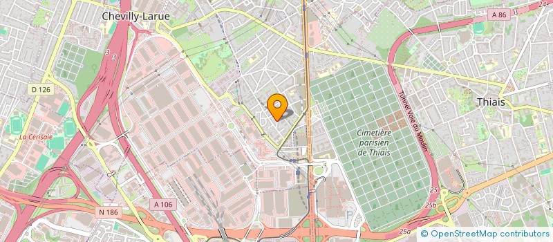 localisation de l'entreprise ML  CHEVILLY-LARUE