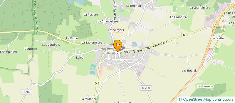 localisation de l'entreprise ML à TOUROUVRE AU PERCHE