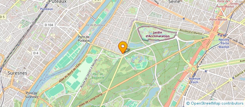 localisation de l'entreprise ML 92 à NEUILLY-SUR-SEINE