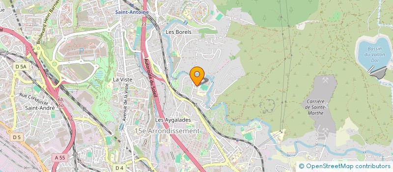 localisation de l'entreprise ML' A PROD à MARSEILLE