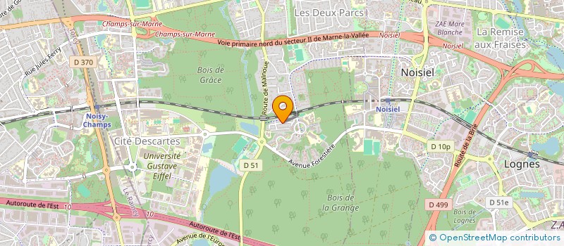 localisation de l'entreprise ML ACCESSOIRES FRANCE à CHAMPS-SUR-MARNE