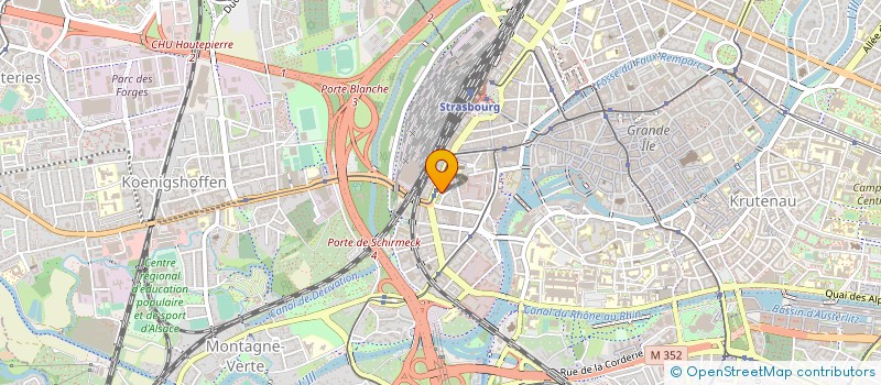 localisation de l'entreprise ML AGENCEMENT à STRASBOURG