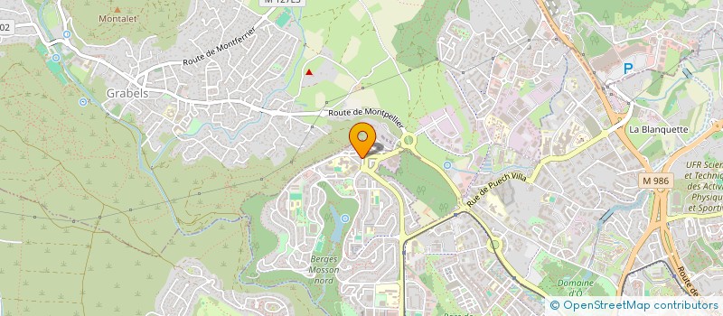 localisation de l'entreprise ML AGRICOLE à MONTPELLIER