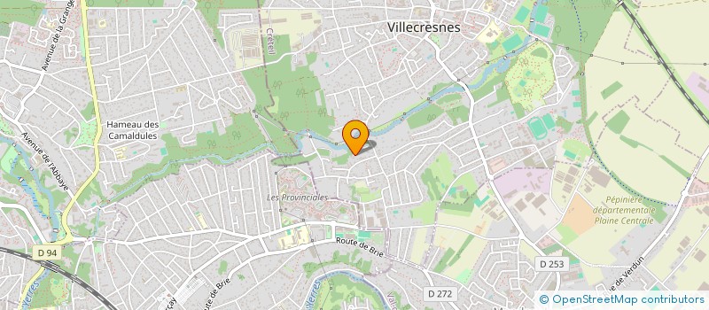 localisation de l'entreprise ML ASCENSEURS à VILLECRESNES