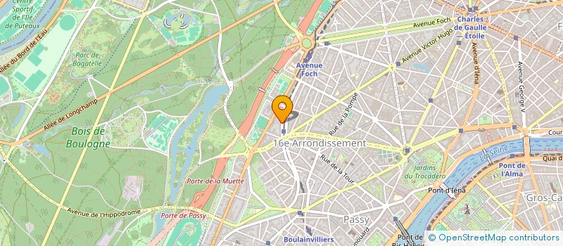 localisation de l'entreprise ML ASSOCIATES  PARIS