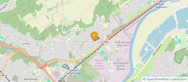 localisation de l'entreprise ML AUTO  FLEURINES