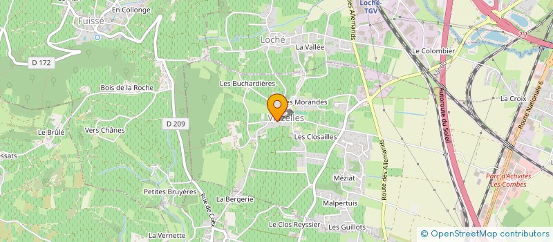 localisation de l'entreprise ML AVIATION  VINZELLES