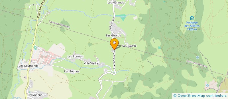 localisation de l'entreprise ML BARAS  VILLARD-DE-LANS