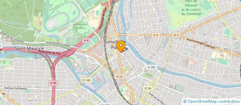 localisation de l'entreprise ML-BAROLO  JOINVILLE LE PONT